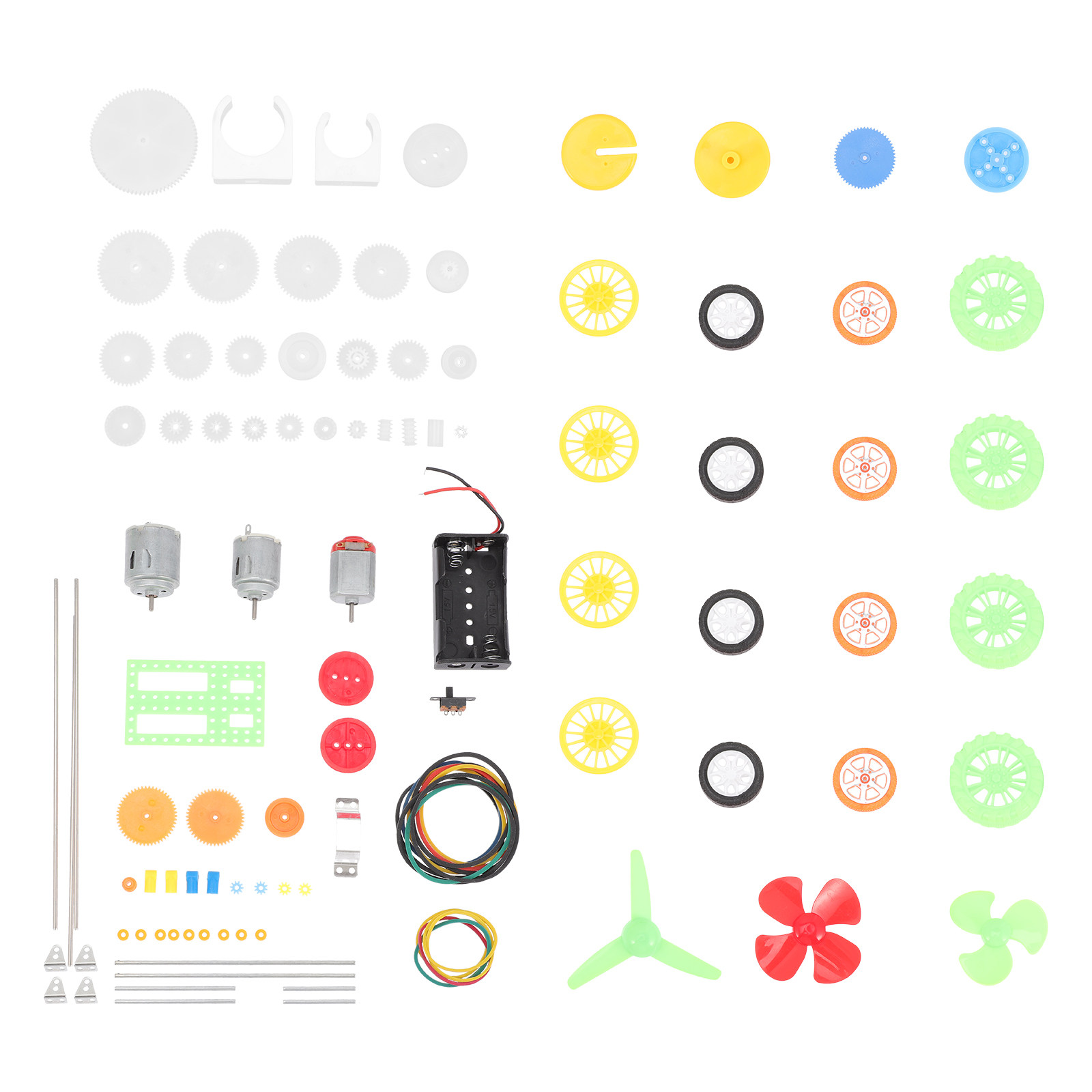 ชุดเกียร์มอเตอร์ DC 112 ชิ้น ล - Science Kit บทวิจารณ์และราคา