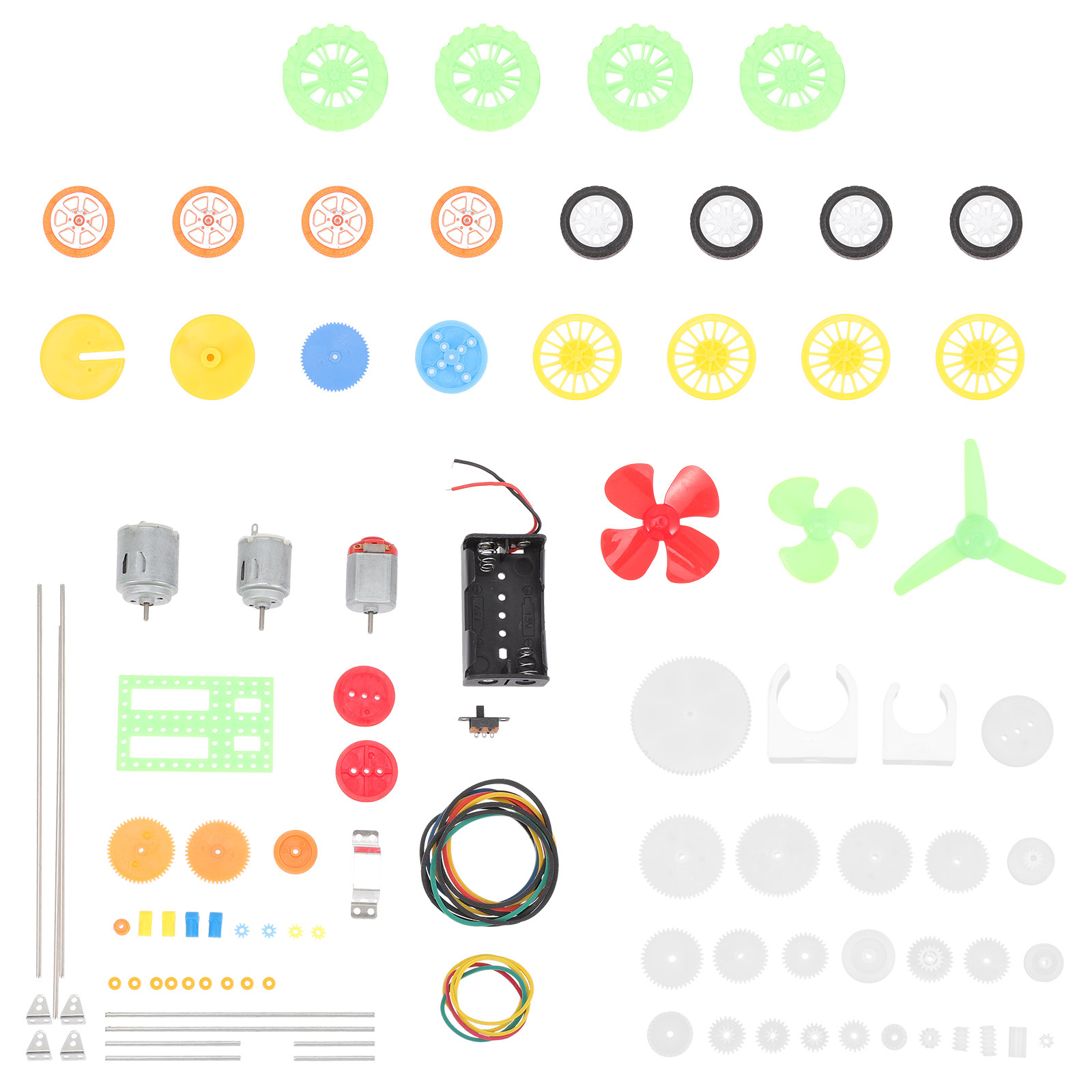 ชุดเกียร์มอเตอร์ DC 112 ชิ้น ล - Science Kit บทวิจารณ์และราคา
