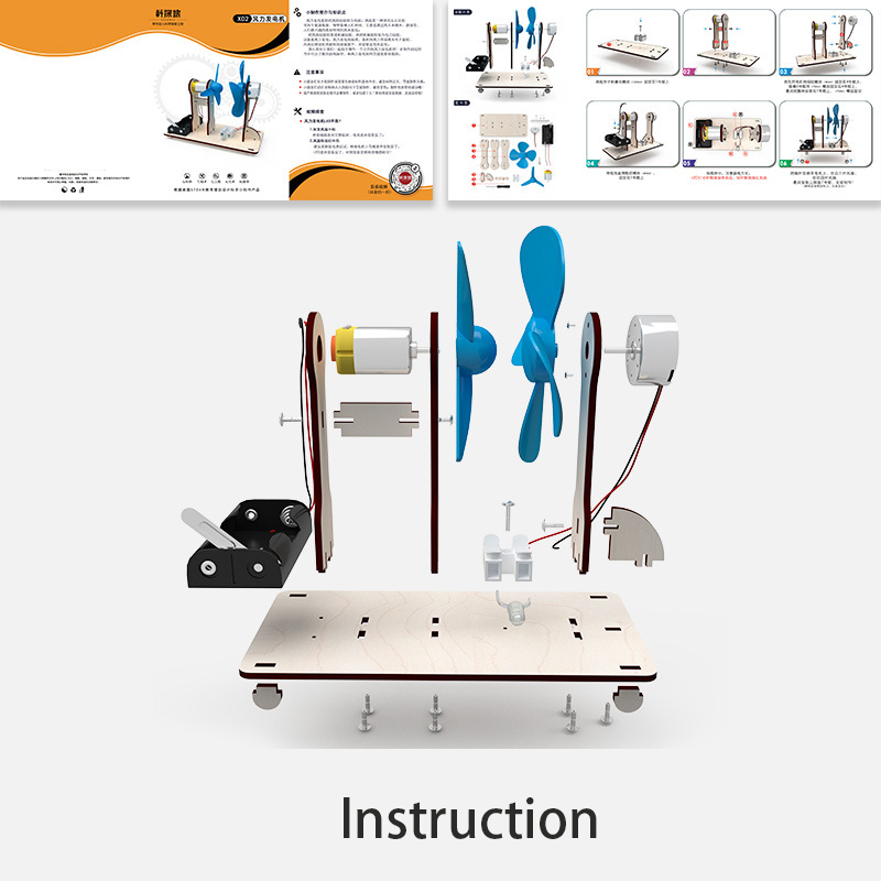 DIY เครื่องกําเนิดไฟฟ้าขับเคลื - Science Project Kit บทวิจารณ์และราคา