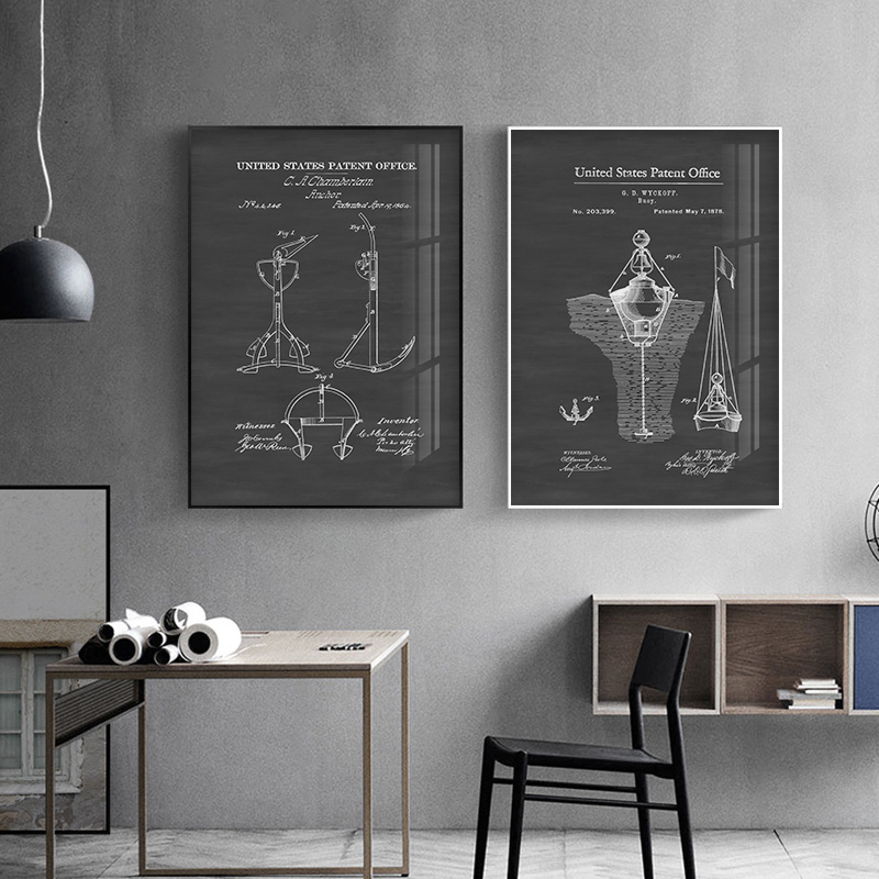 เรียบง่ายสีดําและสีขาวสีเทาอเม - Star Map Poster บทวิจารณ์และราคา